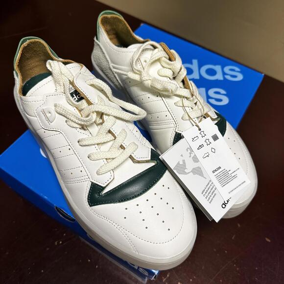 adidas Rivalry Summer Low Cloud White Collegiate Green ID6206 Mens 11.5 - Picture 2 of 5